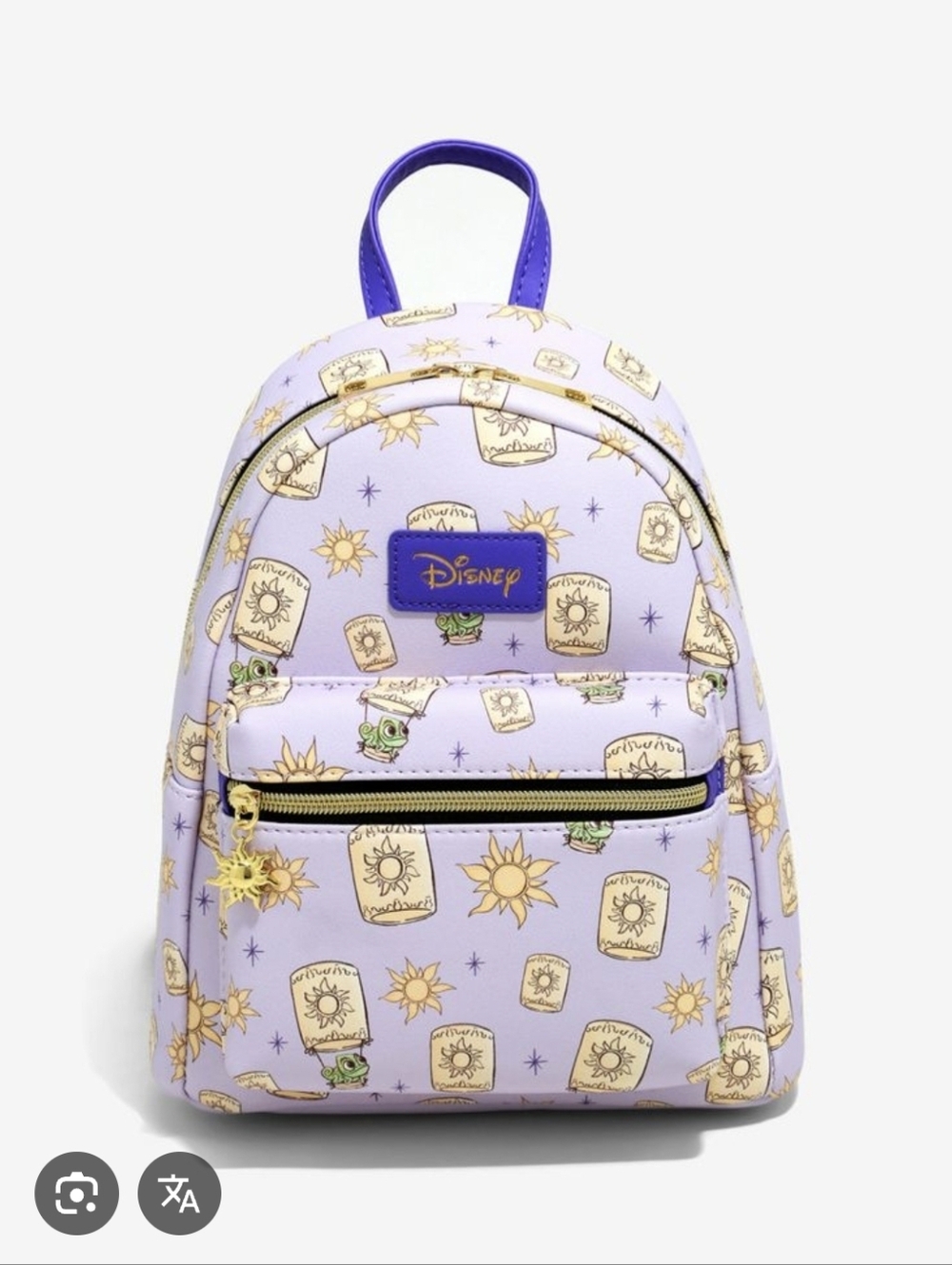 Disney Loungefly Tangled Pascal Lanterns Mini Backpack